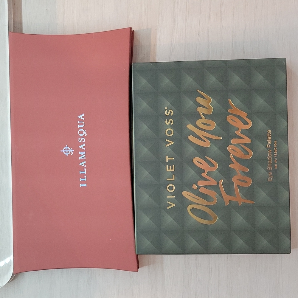 Violet Voss Olive You Forever BNIB AND Illamasqua Unveiled Artistry Palette